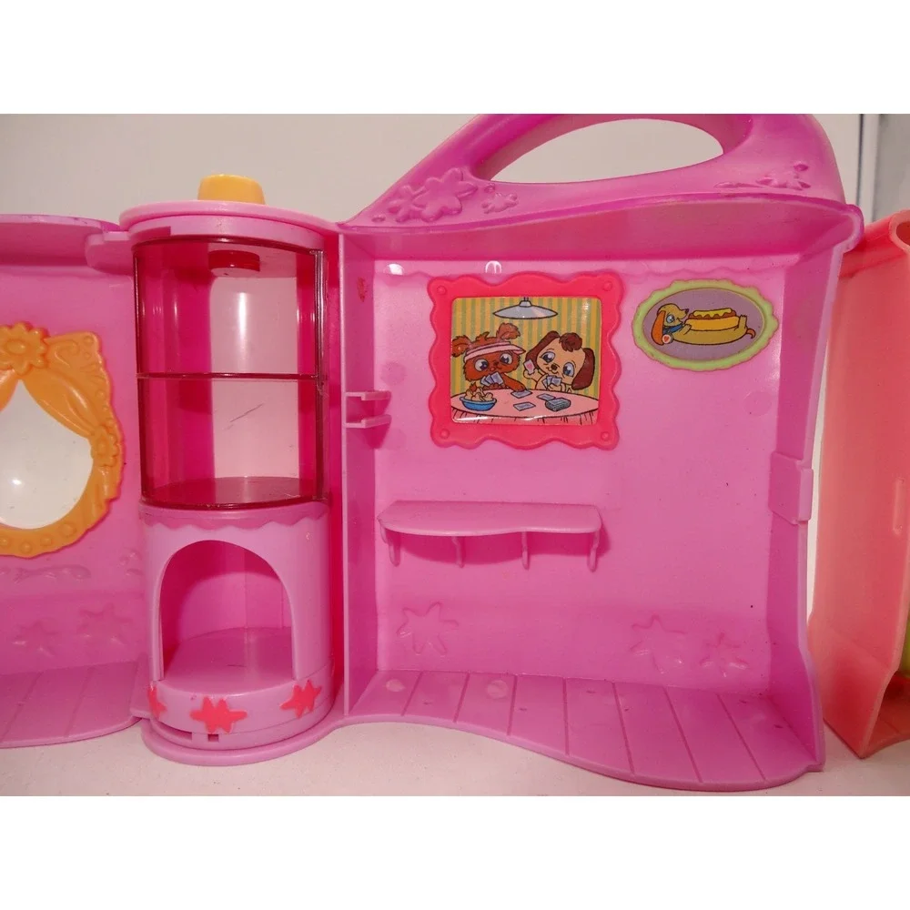 Littlest Pet Shop Doggie Diner Playset LPS Teeniest Hamster Hideawa Beauty Salon